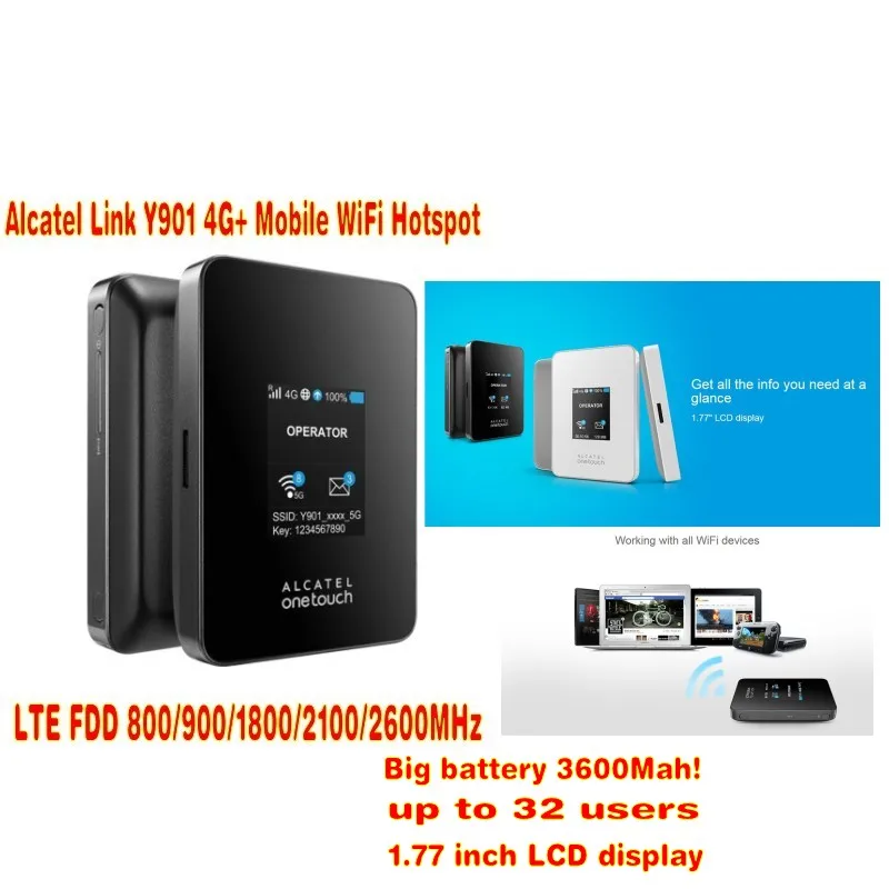 Alcatel Link Y901 4G + Мобильная точка доступа WiFi|hotspot wifi|wifi wifihotspot mobile |