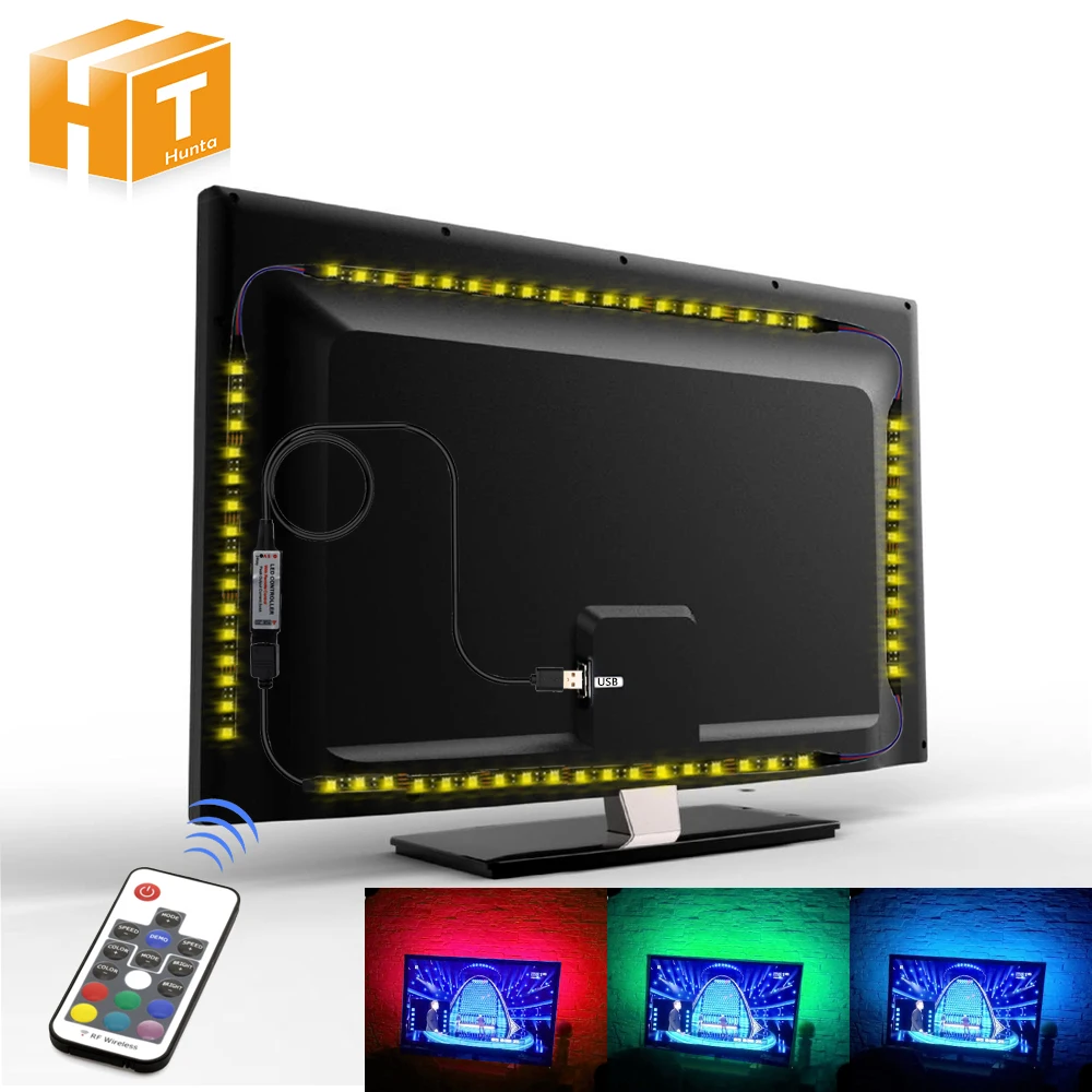 Aliexpress Led Tv Aliexpress.com : Buy USB LED Strip 5050 RGB Flexible LED Light DC5V RGB