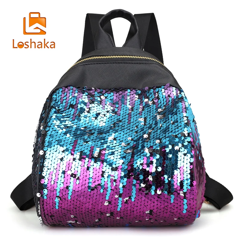 glitter backpack
