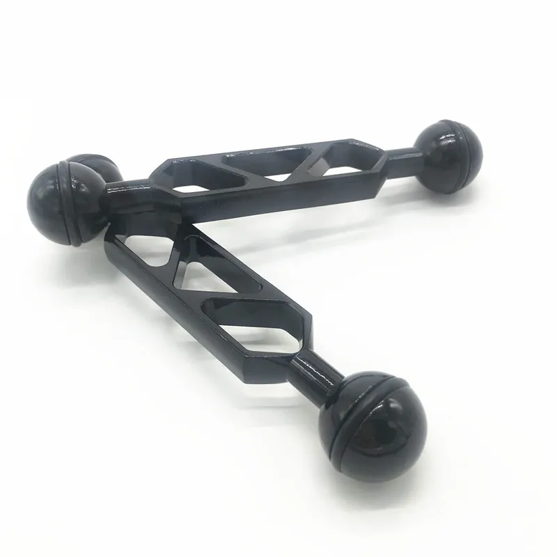 

2pcs/set 6 inch Dual Ball Arm for Underwater Photography Lighting System - Connecting Strobe/ Video Light to Underwater Housing
