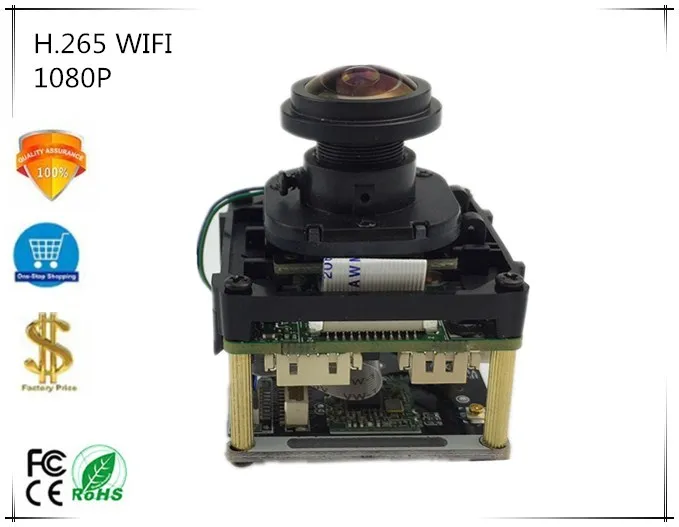 Sony IMX323 + 3516E WI FI Беспроводной IP Камера зарядная Модульная плата 1080 P H.265 с