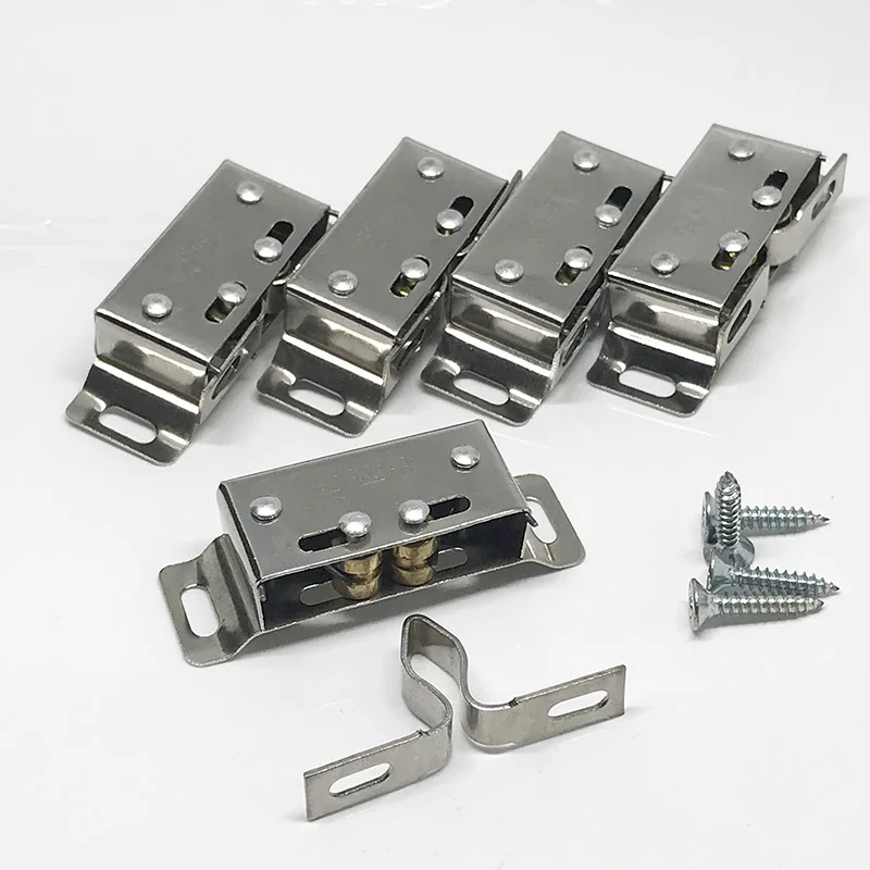 MroMax Cupboard 100x25mm Drawer Door Stainless Steel Padlock Latch Hasp Staple for Cabinet Home Hardware Doors Closing Silver Tone 5Pcs MroMax Cupboard 100x25mm Drawer Door Stainless Steel Padlock Latch Hasp Staple for Cabinet Home Hardware Doors Closing Silver Tone 5Pcs