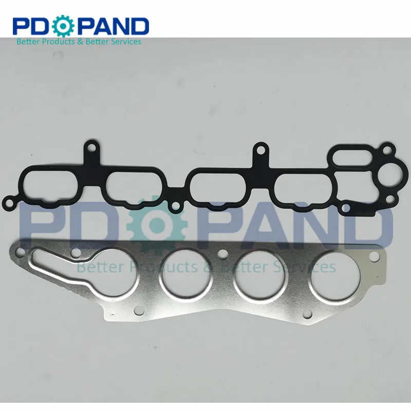 4G69 Engine intake and exhaust manifold gasket set for Mitsubishi