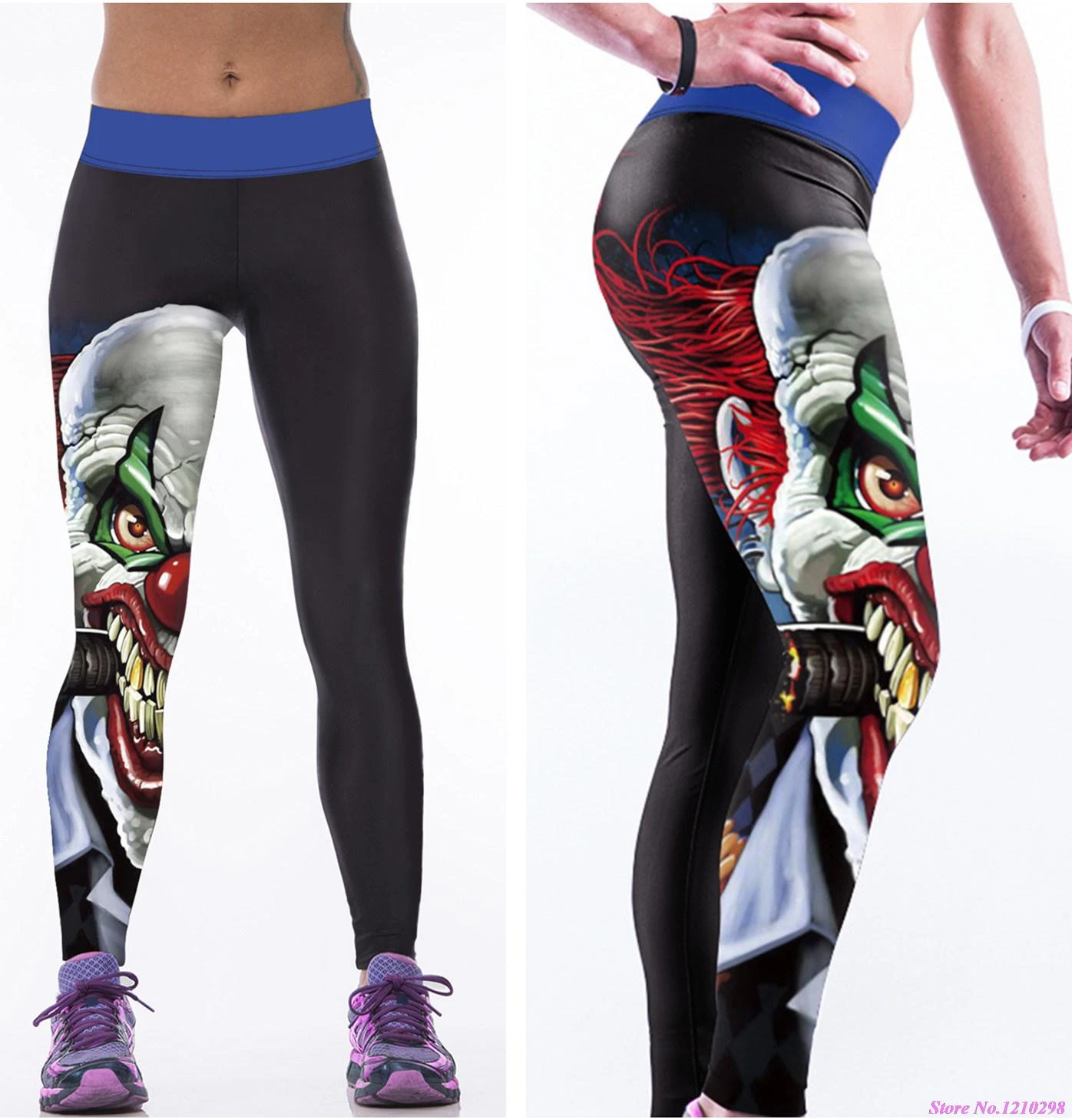 Divertente 3d Print The Joker Pantaloni Di Yoga Il Batman Ghette Delle Donne Di Sport Palestra Pantaloni Da Jogging Di Fitness Di Alta Elasticita Top Seller Elastic Fitness Elastic Dancerelastic Waist Pant Aliexpress