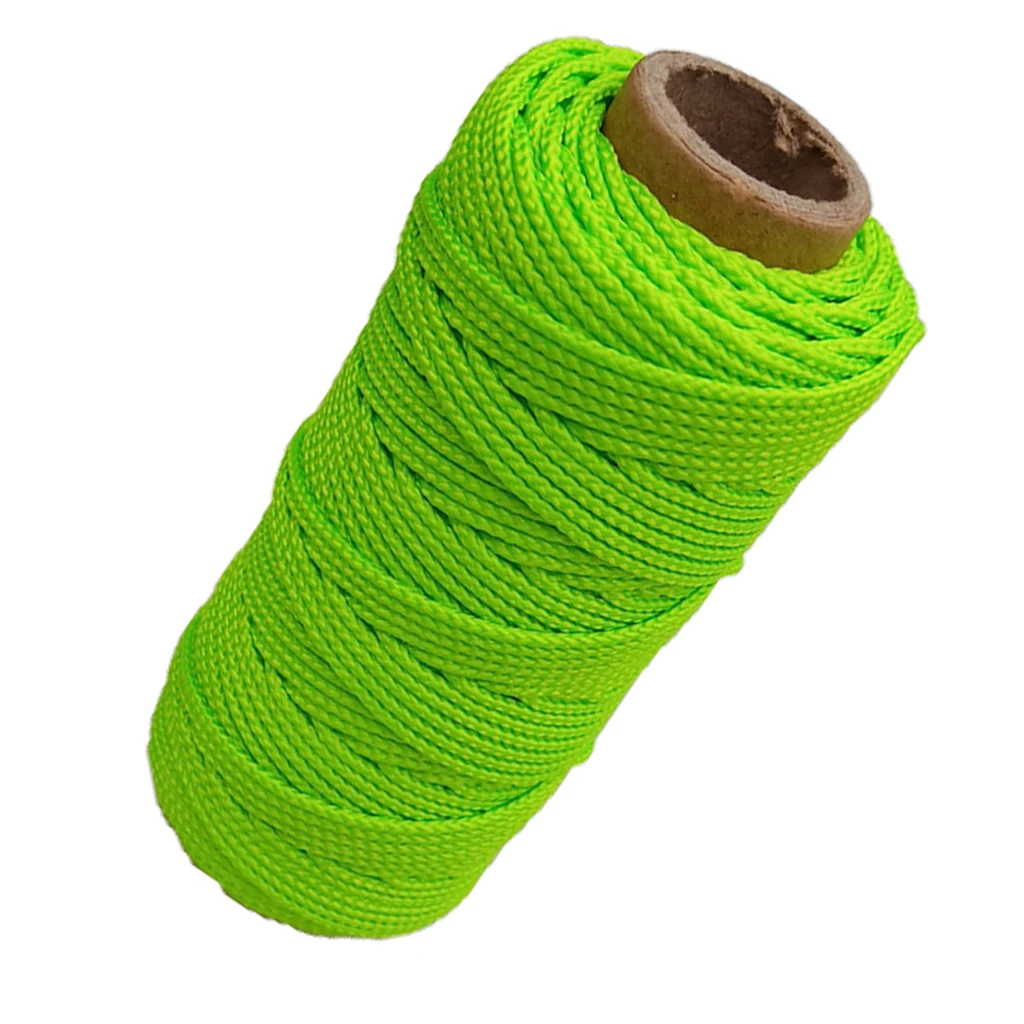 Scuba Diving Reel Line Replacement High Strength Polyester Rope for Safety Dive Marker Dive Float Flag Diving Equipment Gear Acc