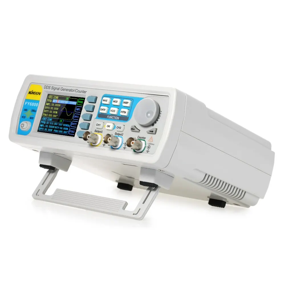 

Signal Generator 60MHz Digital DDS Dual-channel Function Signal/Arbitrary Waveform Synthesizer Frequency Meter