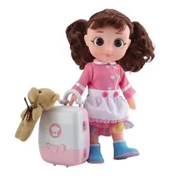 

Electric Doll Pretend Toy Lighting Music Role Play Kitchen Toy For Girls Interactive Play Realistic Great Gift In Stock