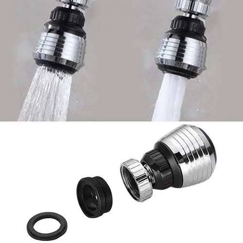 360 Rotate Swivel Water Saving Home Kitchen Faucet Tap Aerator Nozzle Filter Adapter