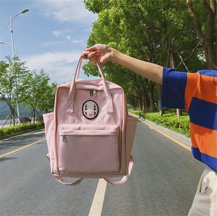 Холщовые школьные сумки,, корейский милый рюкзак с принтом из мультфильма для девочек-подростков, школьная сумка, модная женская сумка для книг, большая сумка для ноутбука, Mochila