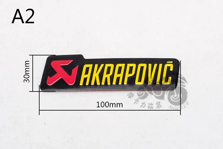 3 м мотоцикл akrapovic выхлопной скутер глушитель Akrapovic выхлопная наклейка на трубу TTR CBR CBR125 CBR250 CB400 CB600 YZF FZ400 Z750