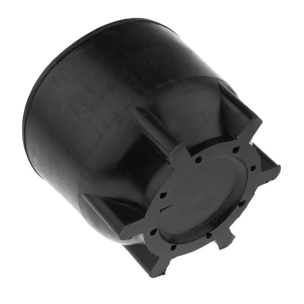 1 Pcs 170mm Rubber Scuba Diving Cylinder Tank Boot for 12L Steel Air Tank Base Protection Diving Accessories Black