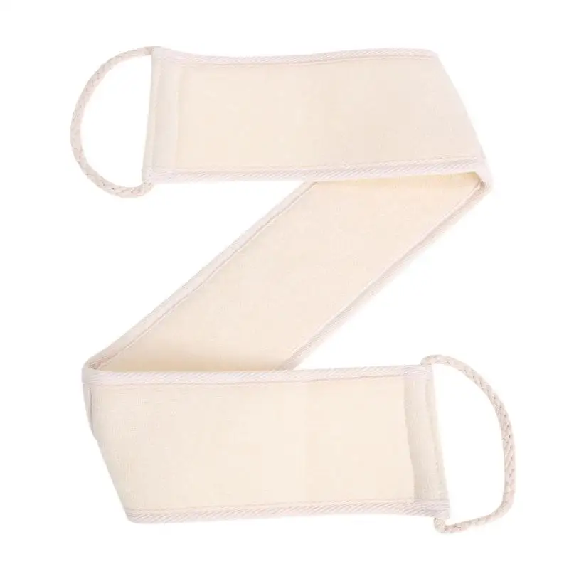 Bath Strap Shower Back Towel Cloth Strip Exfoliating Loofah Strap Belt