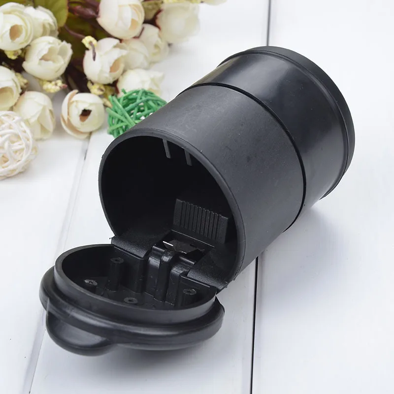 2Pcs Outdoor Ashtray Can Personalize Container Car Holder Home Mini