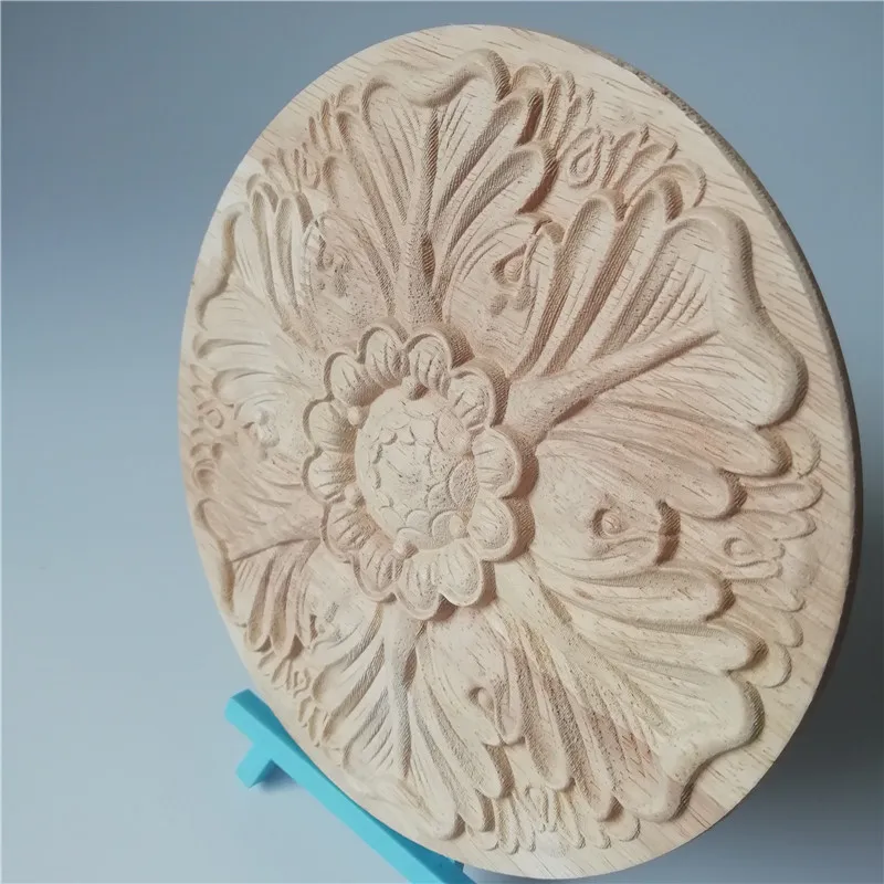 

MZL07 Decorative Wood Carving Upholstery Cabinet Door Background Wall DecorationRock Carving Patt