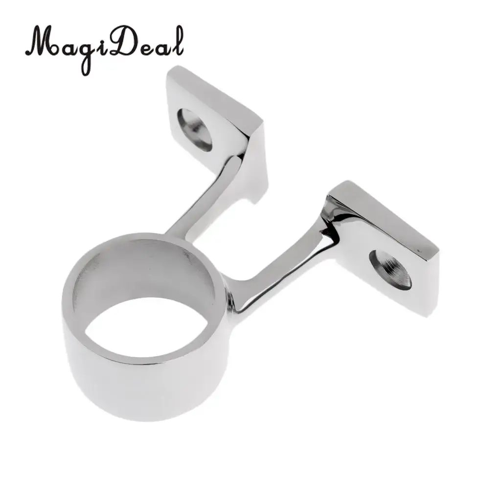 2 Pcs Professional Stainless Steel Marine Boat Center Bracket Railing Fitting for Kayak Canoe Boat Dinghy Car Accessories