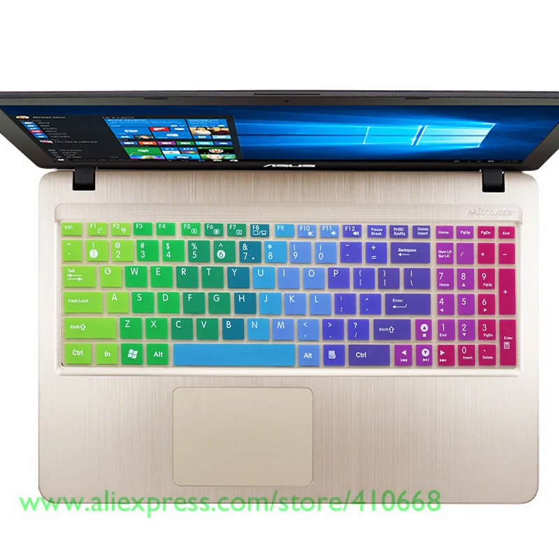 Защитный чехол для клавиатуры силиконовый Asus N60 N61VN N61JA N61JV N61JQ N76 N550J N551 N551JM N551JW N750JK