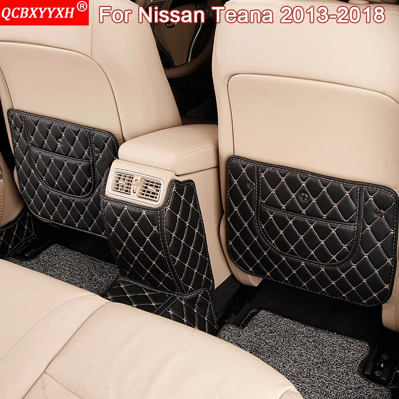 

QCBXYYXH Car Styling Interior Seat Protector Side Edge Protection Pad Stickers Anti-kick Mats For Nissan Altima Teana 2013-2018