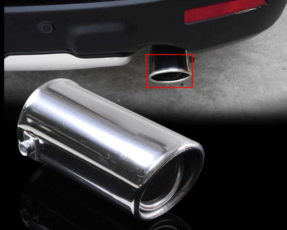 

CITALL For Audi A1 Q3 BMW 1 2 3 Ford Focus Citroen Saxo 35mm-65mm diameter Exhaust Tailpipe Tail Pipe Rear Muffler End Trim