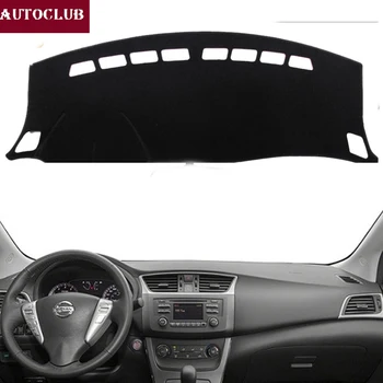 

For Nissan Sylphy Sentra 2013-2018 Car Styling Covers Dashmat Dash Mat Sun Shade Dashboard Cover 2014 2015 2016 2017