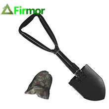 FIRMOR Складная лопата и Pickax компактный многофункциональный шанцевый инструмент с чехол для переноски для садоводства походов кемпинга чрезвычайных ситуаций