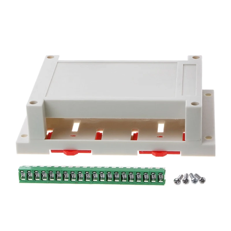 Промышленный пластиковый инструмент Din электронная дорога корпус коробки 145x90x40 мм - Цвет: W