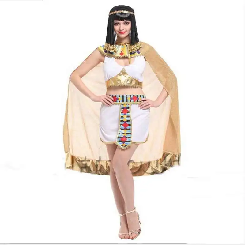 Halloween Party Costumes Performing Sexy Egyptian Queen Cosplay Costume 