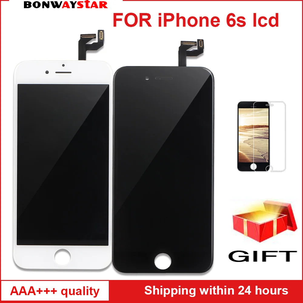 

3D Touch For iPhone 6S LCD Display Screen Digitizer Assembly Replacement Parts LCD For iPhone 6S A1688 A1700 A1633 Screen +gift
