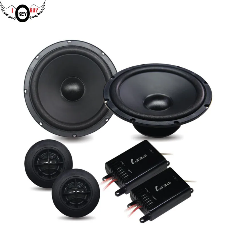 Speaker Sets 6.5inch 2 Way Component Car Speaker Auto Car Loudspeaker