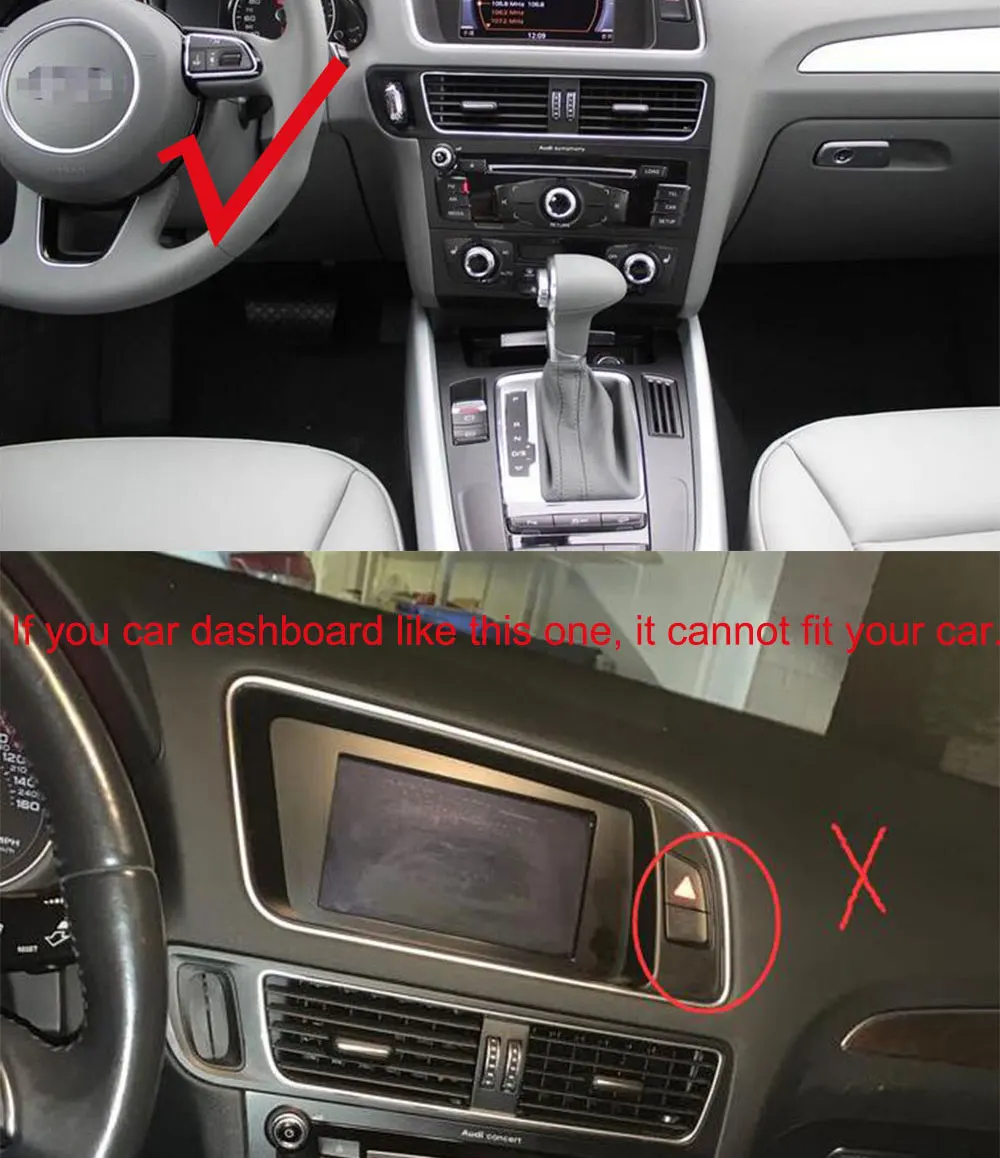 Flash Deal Topnavi Android 6.0 Car Player Radio Video For Audi Q5 (2010 2011 2012 2013 2014 2015 2016 2017) Stereo GPS Navigation NO DVD 2