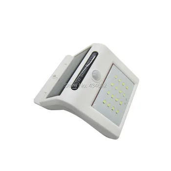 

Solar Sensor Wall Light 16PCS SMD2835 White 6000K Emitter Led PIR Motion Sensor LED Garden Light Outdoor Pathway Lightings