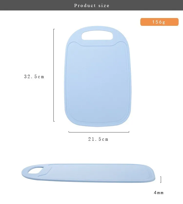 Пластиковые Разделочные Блоки Нескользящие разрезание доски портативная кухонная доска гибкий инструмент для кемпинга