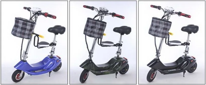 Perfect 261007/Electric bicycle/small battery car/scooter/Height adjustment/Folding women mini electric car/adult electric scooter/ 14