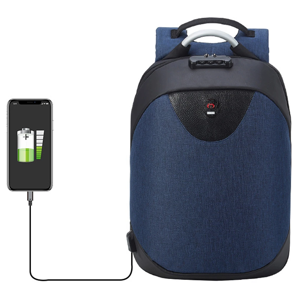 

Anti Theft Oxford Men 15.6 inch Laptop Backpacks Usb Charging Casual Travel Male Bag Men's Fashion School Back Pack bagpack