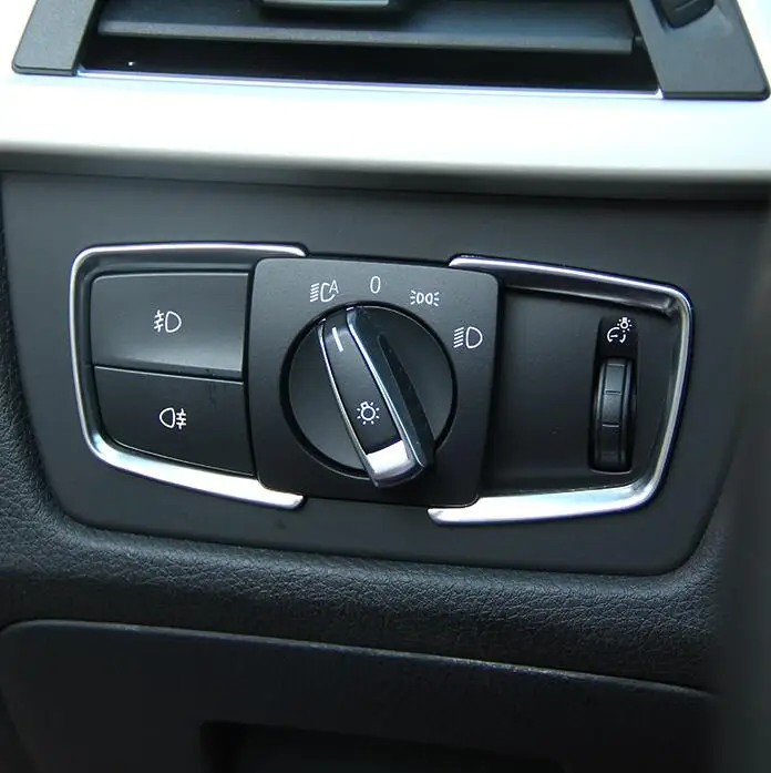 Новая хромированная световая консоль для BMW X5 F15 F20 F21 F22 F30 F31 F32 F34 LHD|chrome bmw x5|f30 trimbmw f20