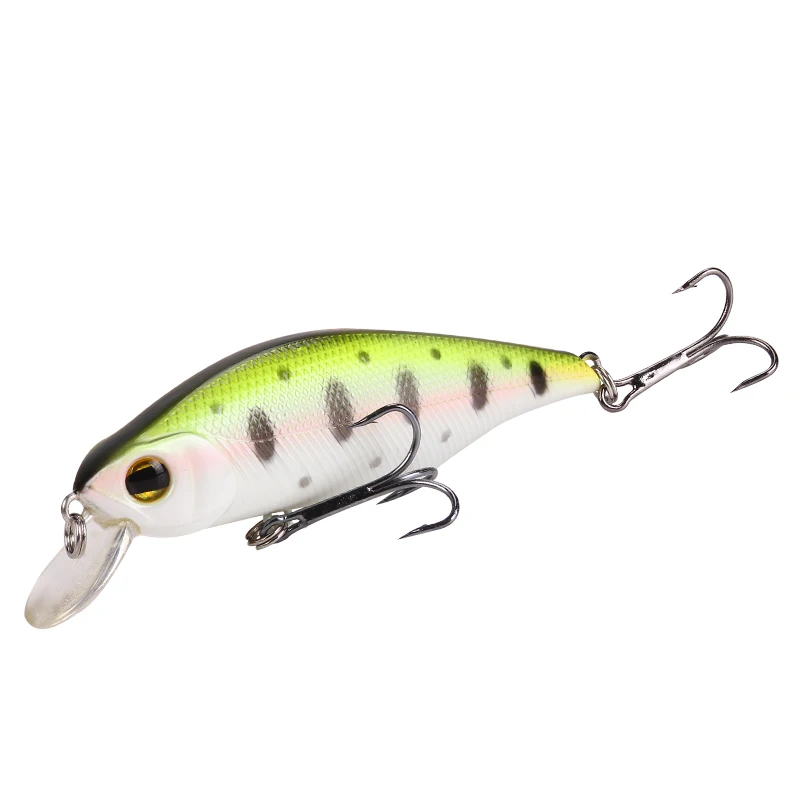 HAODIAOZHE أسماك الطعوم الثابت إيسكا الصيد إغراء غرق Crankbait 3D عيون Wobblers 9.5 سنتيمتر الطبيعي 13.4g الصيد إغراء Pesca YU162
