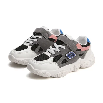 

Shoes Kids Girls Sneakers Boys Sports Shoes Children's Running Shoes for Summer Mesh Breathable Wear Resistant Thick Bottom