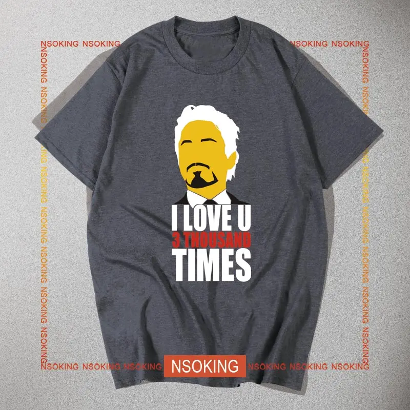 Avengers 4 Endgame T-Shirt - I Love You 3000 Times - Men & Women Iron Man Tee - I Love U Three Thousand Times Shirt image 4