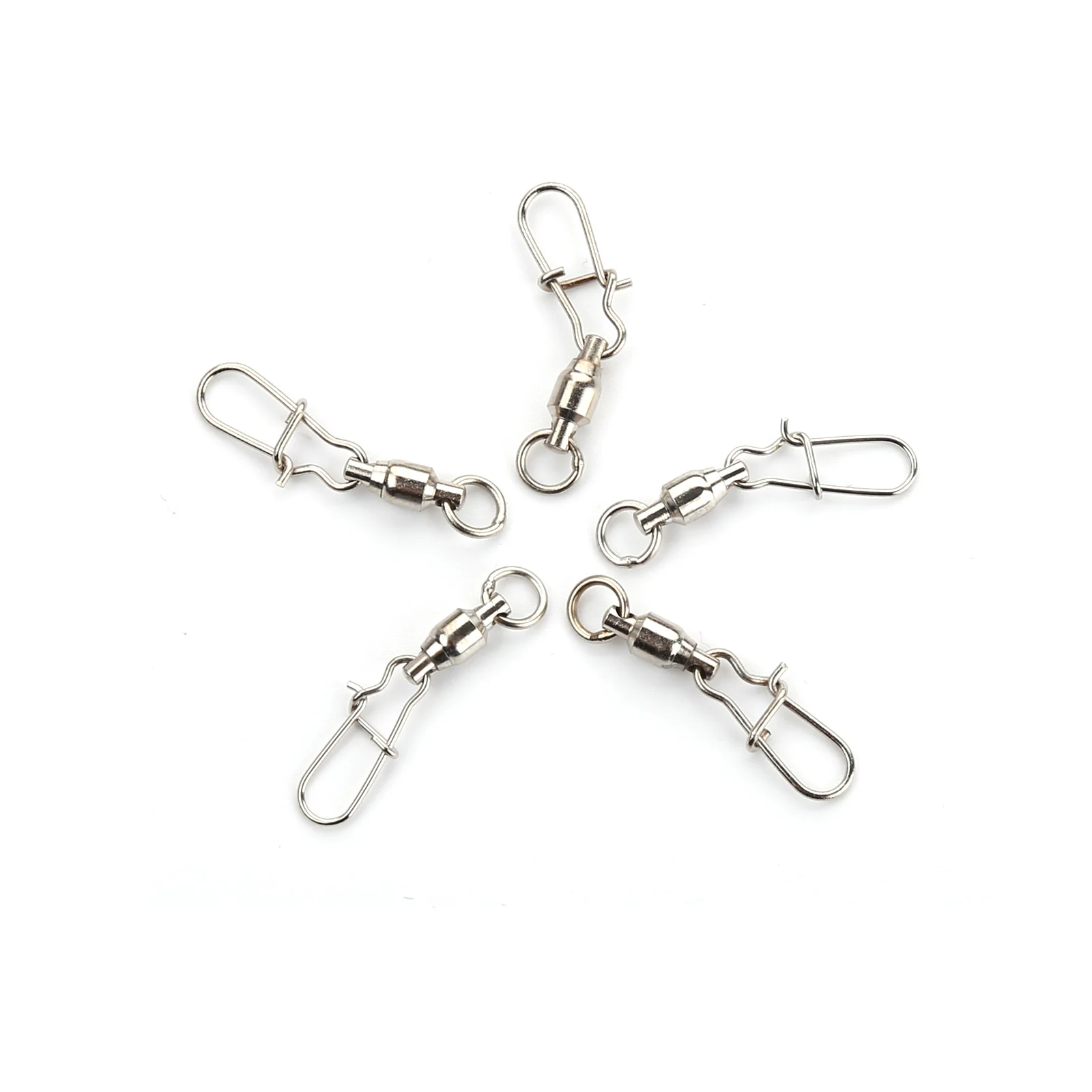 Stainless Steel Ball Bearing Swivels with CRANE DUO LOCK SNAP Trolling Rigging