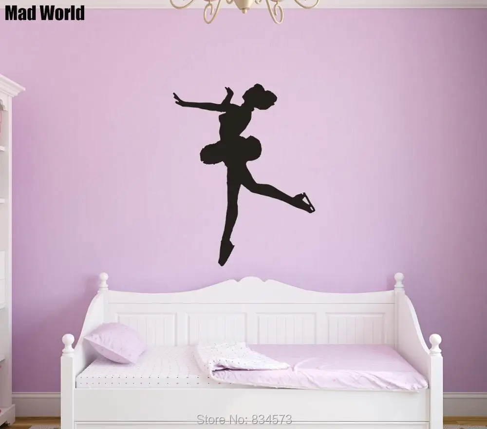 Girl Figure Skater Ice Skating Sport style 9 56 71h 1
