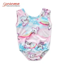 DOSOMA/летний купальный костюм для маленьких девочек, пляжная одежда, детский купальный костюм, Летние Симпатичные боди, одежда для девочек