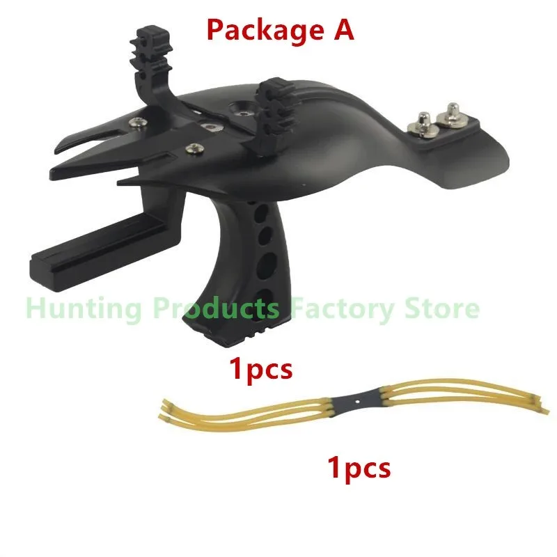 Рыболовная Рогатка, точная Рогатка с лазерной точкой, рогатки, набор рыболовных аксессуаров, Мощная Рогатка для стрельбы, катапульта - Цвет: Package A