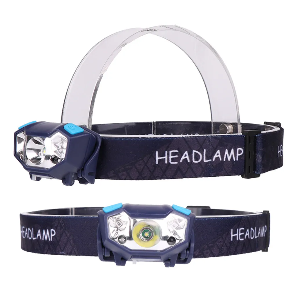 

Bicycle Light Set USB Rechargeable 2 LED Sensor Headlamp Headlight Flashlight Bicycle Light Led Torch Lamp