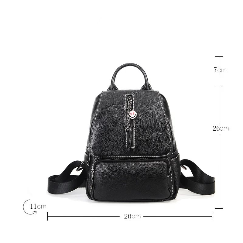 ZROM Brand Women Backpack High Quality Genuine Leather Backpacks for Teenage High Quality Retro Fashion Shoulder Bag Backpacks ZROM Brand Women Backpack High Quality Genuine Leather Backpacks for Teenage High Quality Retro Fashion Shoulder Bag Backpacks