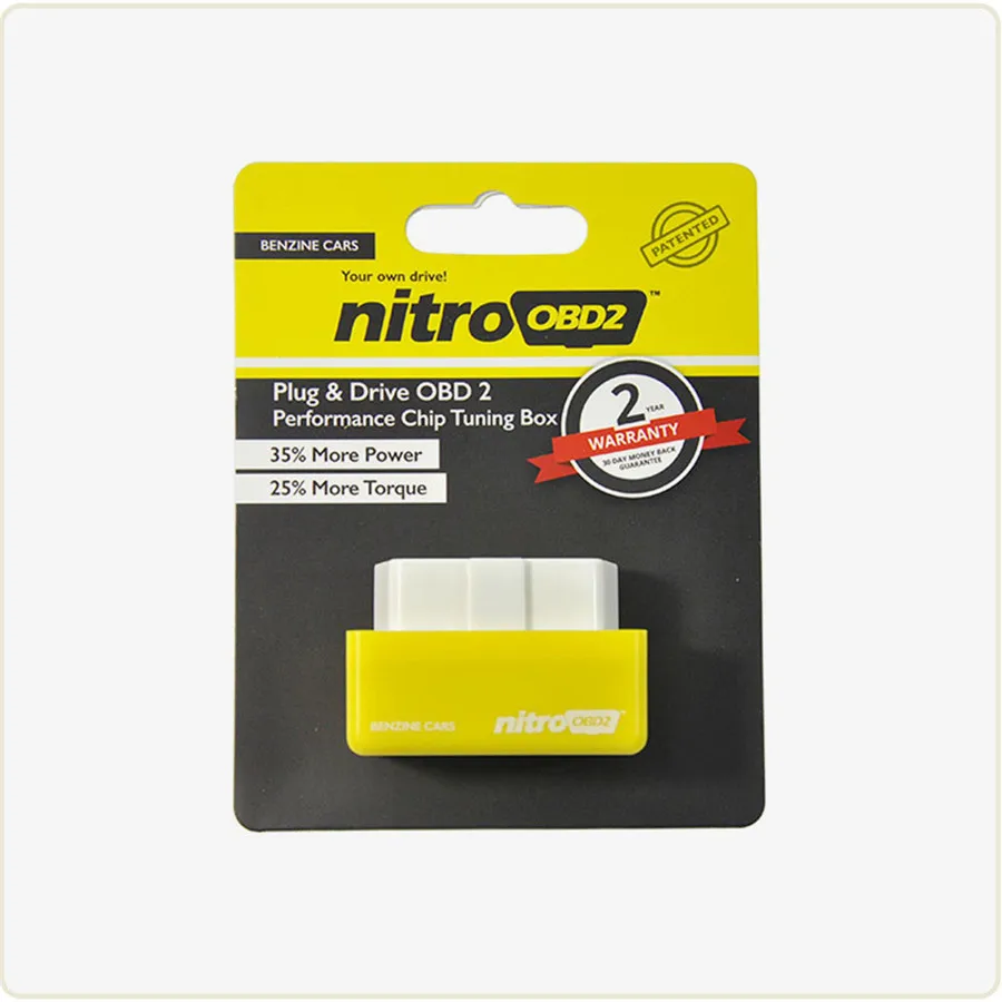 NitroOBD2/EcoOBD2 Plug and Drive OBD2 чип тюнинг коробка для бензина/дизельных автомобилей - Цвет: NitroOBD2 Benzine