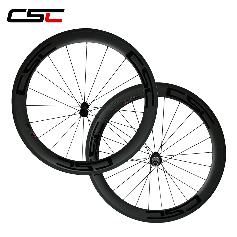 CSC Only 1580g Ceramic Bearing Hub 60mm deep 23mm width clincher wheels