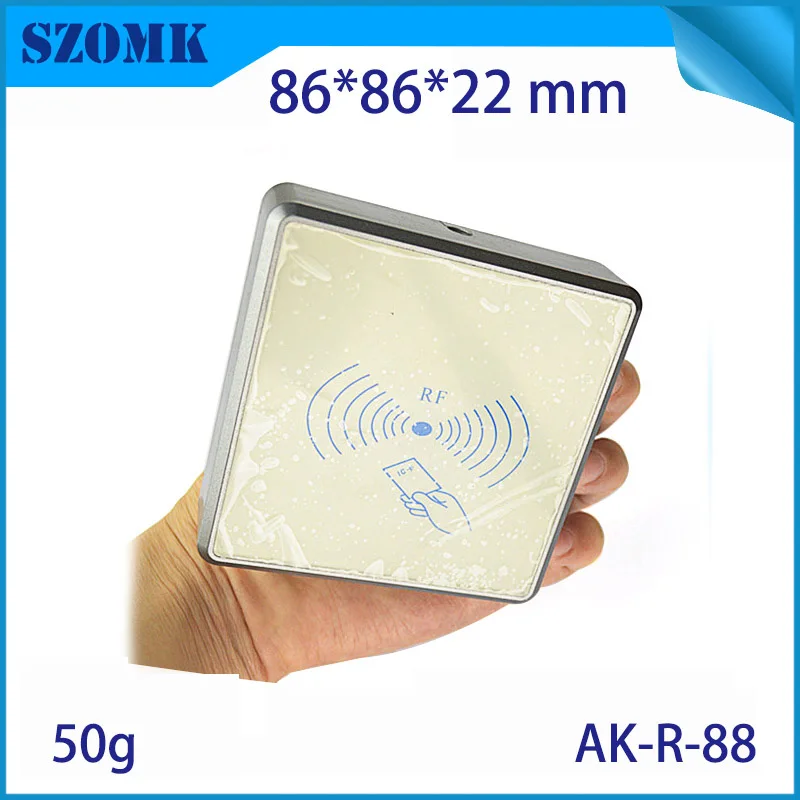 szomk IC card reader plastic enclosure for electronics project plastic sensor junction box distribution box instrument case plastic housing for pcb (2)