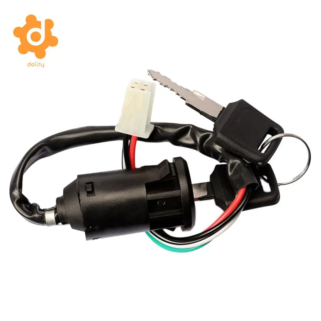 Universal Motorcycle Ignition Switch Key For Honda Yamaha Suzuki Quad