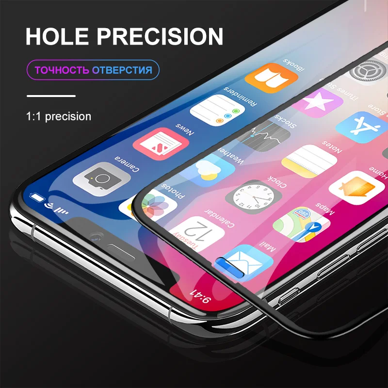 Suntaiho 9D Full coverage protective glass for iPhone Xr Xs Xs Max glass Screen Protector Glass on The For iPhone X 7 8 6 6sPlus Suntaiho 9D Full coverage protective glass for iPhone Xr Xs Xs Max glass Screen Protector Glass on The For iPhone X 7 8 6 6sPlus