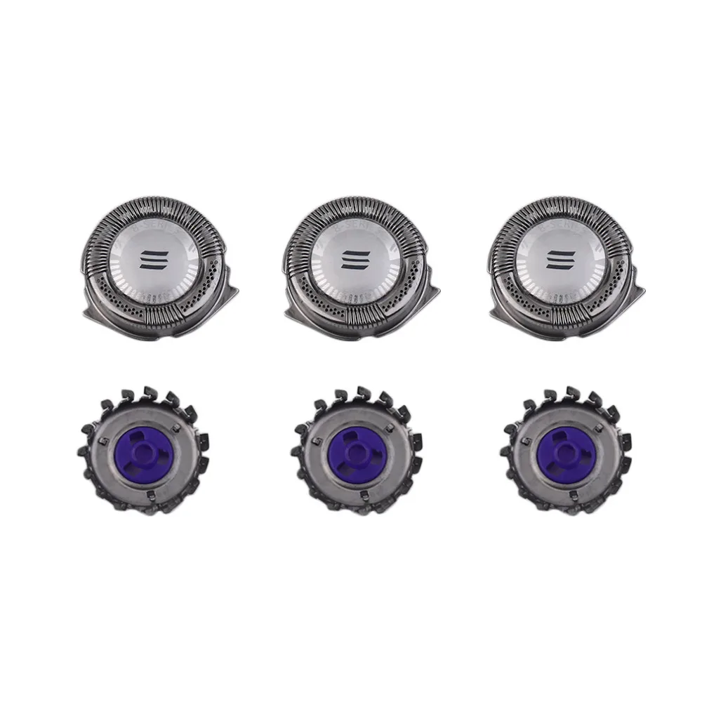 3pcs/set Professional Shaver Razor Head Replacement Blades Cutters