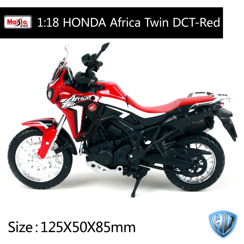 Maisto 1:18 Honda Africa Twin DCT Motorcycle Bike Model Toy New in Box 
